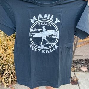 Manly Beach Australia Graphic T-Shirt